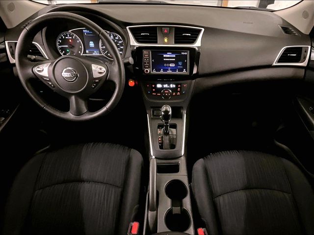 2019 Nissan Sentra SV Silver at Subaru and VW of Moon Township