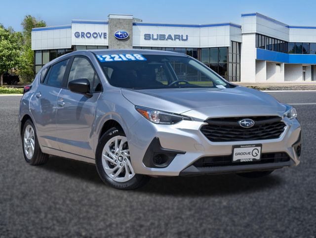 Ice Silver Metallic 2024 Subaru Impreza Wagon All-Wheel Drive Continuously Variable Transmission