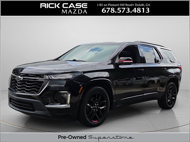 Mosaic Black Metallic 2022 Chevrolet Traverse SUV / Crossover Front-Wheel Drive 9-Speed Automatic