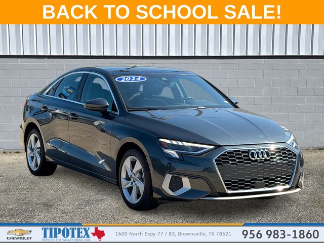 2024 Audi A3 Sedan Front-Wheel Drive 7-Speed Automatic