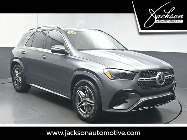 Gray (Selenite Grey Metallic) 2026 Mercedes-Benz GLE SUV / Crossover Rear-Wheel Drive 9-Speed Automatic