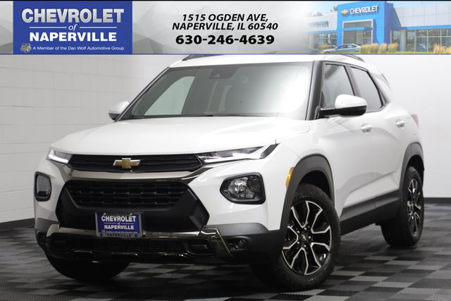 Summit White 2023 Chevrolet Trailblazer SUV / Crossover Front-Wheel Drive Continuously Variable Transmission