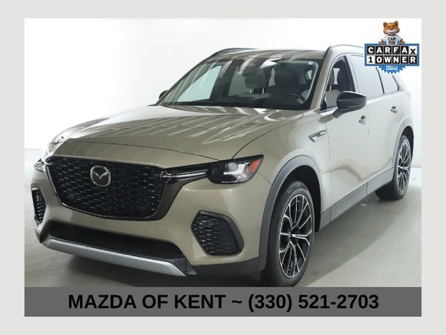 Zircon Sand Metallic 2025 Mazda CX-70 PHEV Premium AWD SUV / Crossover All-Wheel Drive 8-Speed Automatic