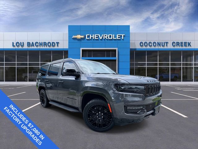 Gray Metallic 2024 Jeep Wagoneer SUV / Crossover Four-Wheel Drive 8-Speed Automatic