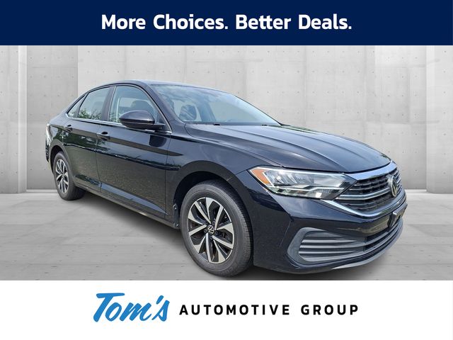 Black 2022 Volkswagen Jetta Sedan Front-Wheel Drive 8-Speed Automatic
