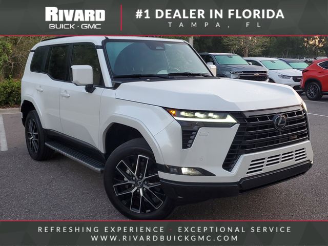White Pearl 2024 Lexus GX 550 Premium+ AWD SUV / Crossover All-Wheel Drive Automatic