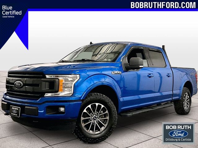 Velocity Blue Metallic 2020 Ford F-150 Pickup Truck Four-Wheel Drive Automatic