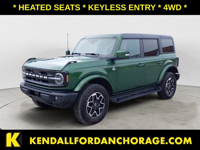 Green Metallic 2025 Ford Bronco Outer Banks 4-Door 4WD SUV / Crossover Four-Wheel Drive Automatic