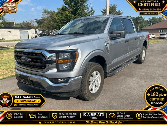 Iconic Silver Metallic 2023 Ford F-150 Pickup Truck Automatic