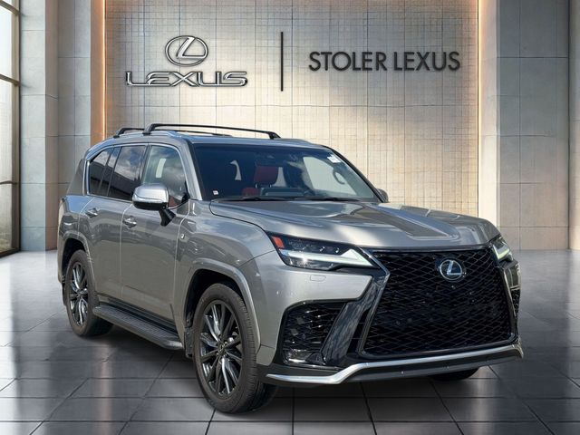 Atomic Silver 2023 Lexus LX 600 F Sport Handling AWD SUV / Crossover All-Wheel Drive Automatic