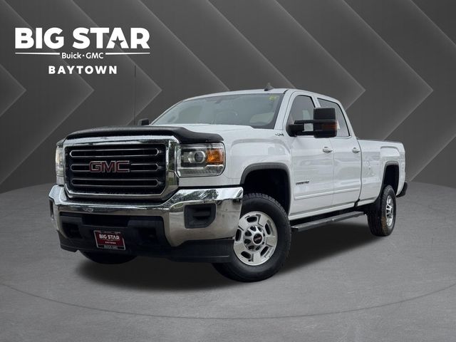 2019 GMC Sierra 2500HD SLE White at Central Houston Nissan