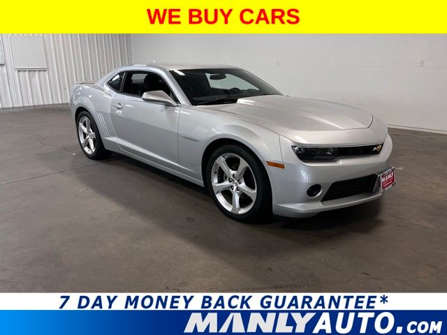 Silver 2015 Chevrolet Camaro 1LT Coupe RWD Coupe Rear-Wheel Drive 6-Speed Automatic