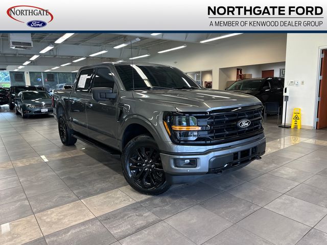 Carbonized Gray Metallic 2024 Ford F-150 Pickup Truck Four-Wheel Drive Automatic