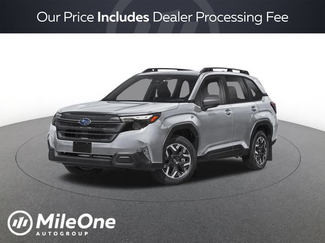 Ice Silver Metallic 2026 Subaru Forester Crossover AWD SUV / Crossover All-Wheel Drive Continuously Variable Transmission