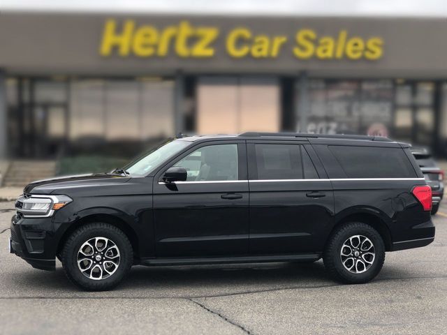 Agate Black Metallic 2023 Ford Expedition MAX XLT 4WD SUV / Crossover Four-Wheel Drive Automatic