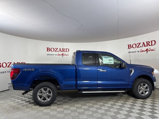 2025 Atlas Blue Metallic Ford F-150 XLT 4X4 Truck