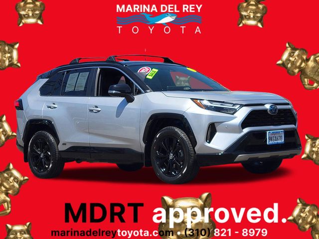 Midnight Black Metallic 2024 Toyota RAV4 Hybrid XSE AWD SUV / Crossover All-Wheel Drive Continuously Variable Transmission