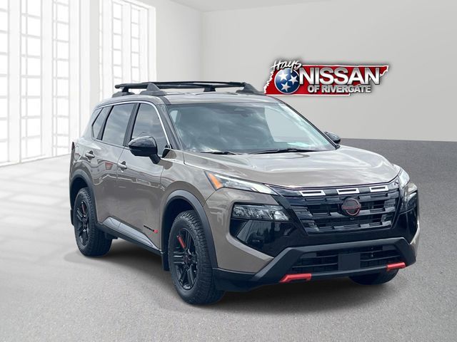 Baja Storm Metallic 2025 Nissan Rogue SUV / Crossover All-Wheel Drive Continuously Variable Transmission