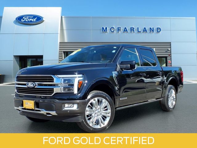 Black Metallic 2024 Ford F-150 Pickup Truck Four-Wheel Drive Automatic