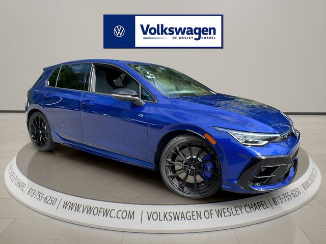 Blue 2026 Volkswagen Golf R Hatchback All-Wheel Drive 7-Speed Dual Clutch