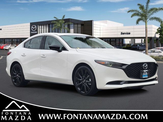 Snowflake White Pearl 2026 Mazda MAZDA3 Sedan All-Wheel Drive 6-Speed Automatic