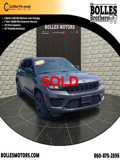 Baltic Gray Metallic Clearcoat 2023 Jeep Grand Cherokee SUV / Crossover Four-Wheel Drive 8-Speed Automatic