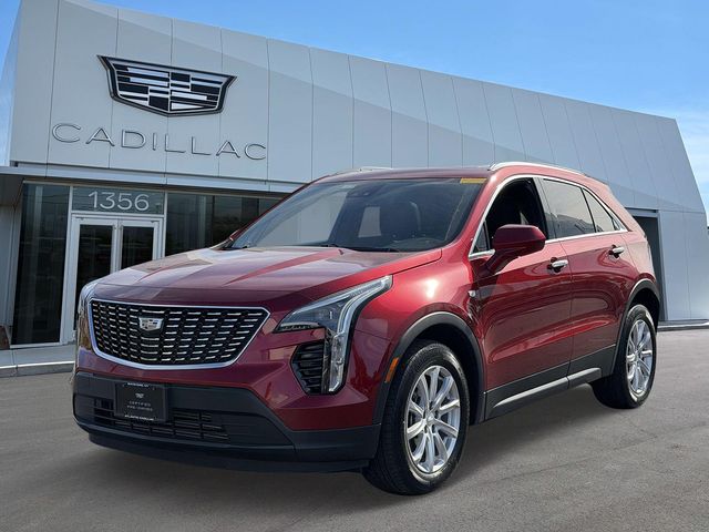 Radiant Red 2023 Cadillac XT4 Luxury AWD SUV / Crossover Four-Wheel Drive 9-Speed Automatic