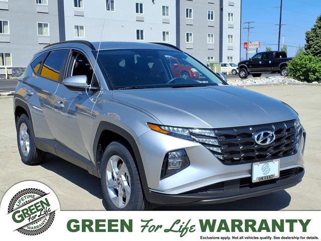 Shimmering Silver 2022 Hyundai Tucson SEL AWD SUV / Crossover All-Wheel Drive 8-Speed Automatic