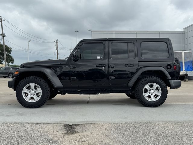 2022 Jeep Wrangler Unlimited Sport S Black at Wharton Ford