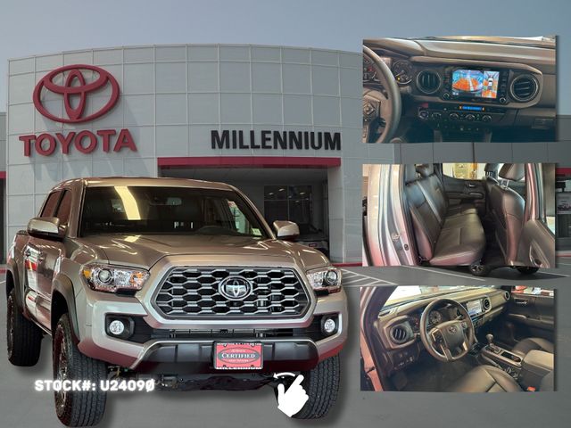 Celestial Silver Metallic 2023 Toyota Tacoma Pickup Truck Four-Wheel Drive 6-Speed Automatic