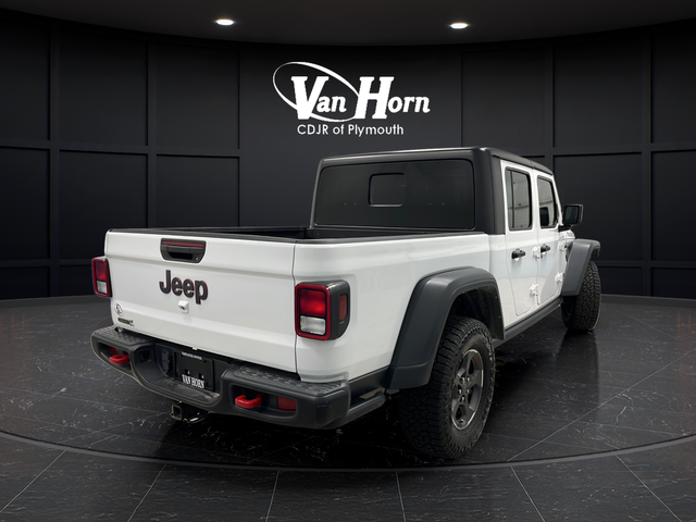 Used 2021 Bright White Clearcoat Jeep Rubicon image 7