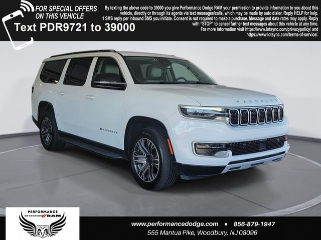 Bright White Clearcoat 2023 Jeep Wagoneer L SUV / Crossover Four-Wheel Drive 8-Speed Automatic