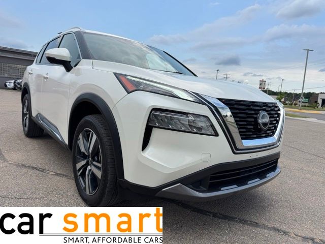 Pearl White Tricoat 2023 Nissan Rogue SUV / Crossover All-Wheel Drive Continuously Variable Transmission