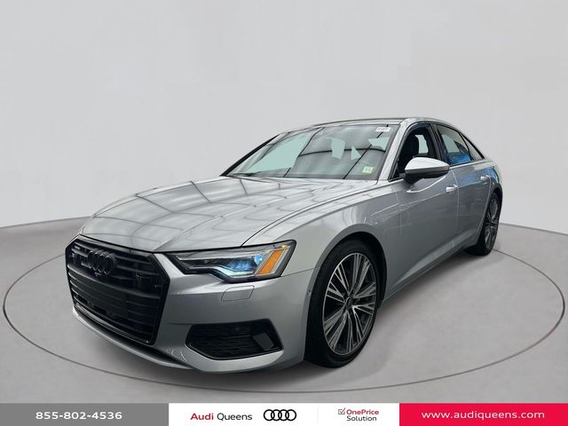 Florett Silver Metallic 2023 Audi A6 Sedan All-Wheel Drive 7-Speed Automatic