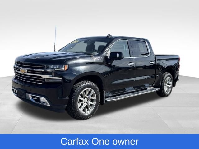 Black 2019 Chevrolet Silverado 1500 Pickup Truck Four-Wheel Drive Automatic