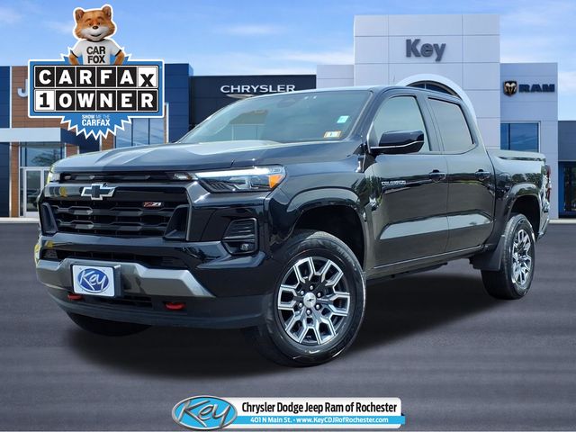 Black 2023 Chevrolet Colorado Pickup Truck Four-Wheel Drive 8-Speed Automatic
