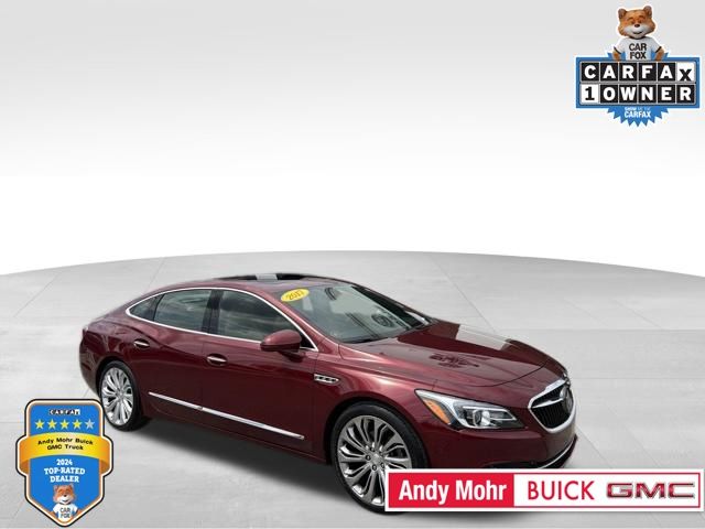 Crimson Red 2017 Buick LaCrosse Sedan All-Wheel Drive 8-Speed Automatic