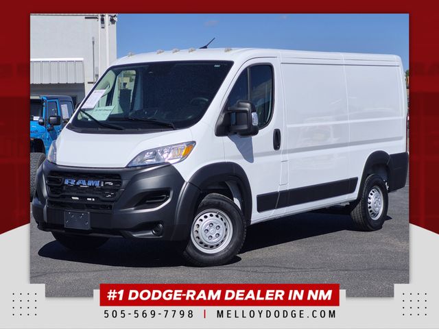 Bright White Clearcoat 2024 RAM ProMaster 3500 Tradesman 136 Low Roof Cargo Van FWD w/ Passenger Seat Van Front-Wheel Drive 9-Speed Automatic