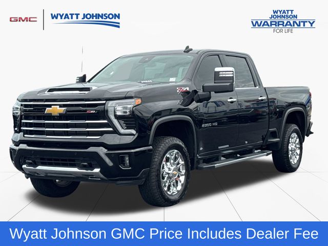 Black 2024 Chevrolet Silverado 2500HD Pickup Truck Four-Wheel Drive Automatic