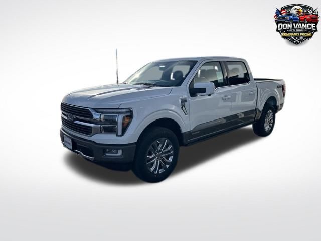 Star White Metallic Tri-Coat 2026 Ford F-150 King Ranch SuperCrew 4WD Pickup Truck Four-Wheel Drive Automatic