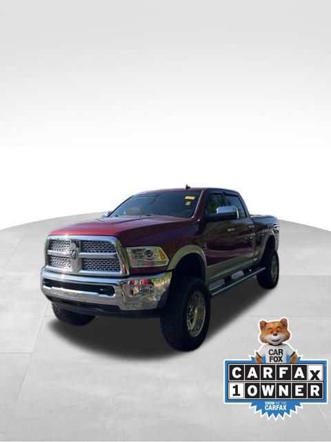 Deep Cherry Red Crystal Pearlcoat 2014 RAM 2500 Laramie Crew Cab 4WD Pickup Truck Four-Wheel Drive 6-Speed Automatic