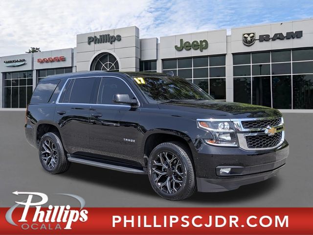 Black 2017 Chevrolet Tahoe SUV / Crossover 4X2 6-Speed Automatic Overdrive