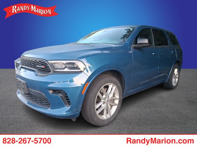 Blue (Frostbite Pearlcoat) 2025 Dodge Durango SUV / Crossover All-Wheel Drive 8-Speed Automatic