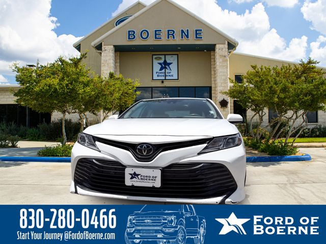 Super White 2020 Toyota Camry Sedan Front-Wheel Drive 8-Speed Automatic