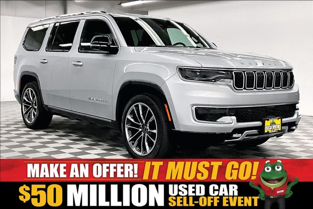 Silver Zynith 2025 Jeep Wagoneer SUV / Crossover Four-Wheel Drive 8-Speed Automatic