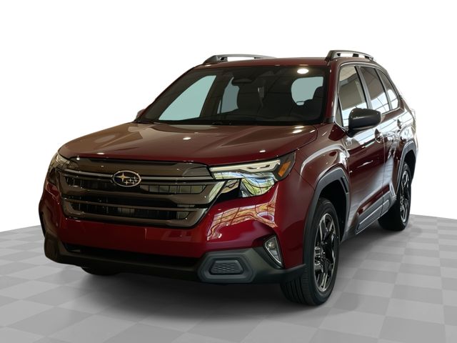Crimson Red Pearl 2026 Subaru Forester Hybrid SUV / Crossover All-Wheel Drive Continuously Variable Transmission