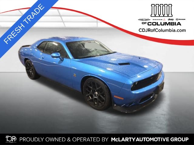 B5 Blue Pearlcoat 2015 Dodge Challenger R/T Scat Pack RWD Coupe Rear-Wheel Drive 8-Speed Automatic