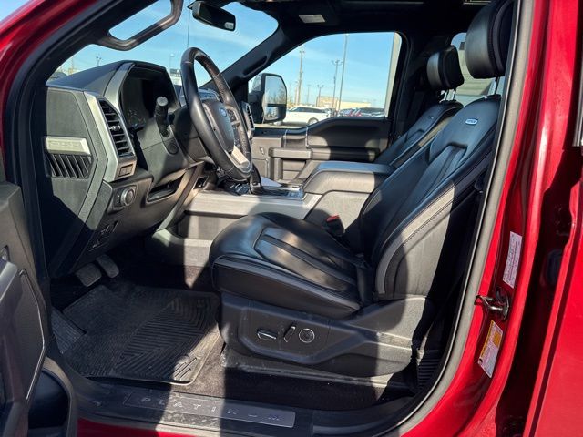 2018 Ruby Red Ford F-150 Platinum 4X4 Truck