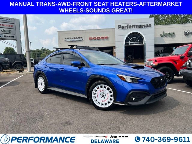 WR Blue Pearl 2024 Subaru WRX Sedan All-Wheel Drive 6-Speed Manual