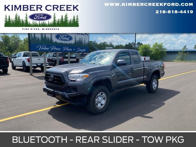 Magnetic Gray Metallic 2021 Toyota Tacoma Pickup Truck Four-Wheel Drive 6-Speed Automatic